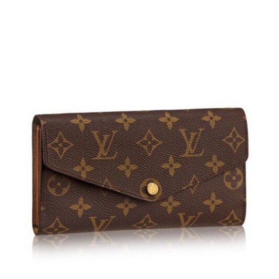 Replicas Louis Vuitton Sarah Cartera Monogram Canvas M60531 Baratos Imitacion