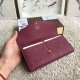 Replicas Louis Vuitton Sarah Cartera Monogram Empreinte M61183 Baratos Imitacion