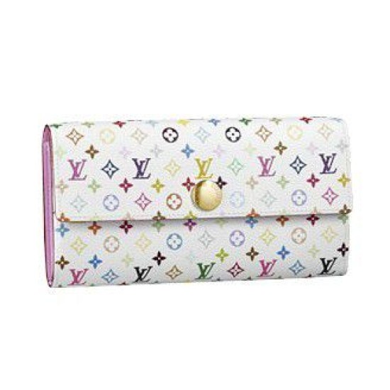 Replicas Louis Vuitton Sarah Cartera Monogram Multicolore M93744 Baratos Imitacion