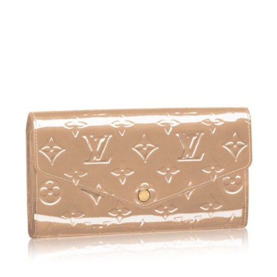 Replicas Louis Vuitton Sarah Cartera Monogram Vernis M90209 Baratos Imitacion