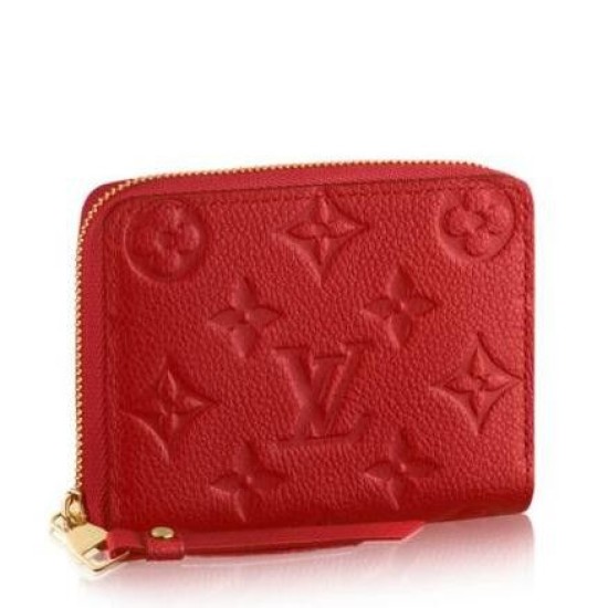 Replicas Louis Vuitton Zippy Coin Bolso Monogram Empreinte M60740 Baratos Imitacion