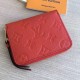 Replicas Louis Vuitton Zippy Coin Bolso Monogram Empreinte M60740 Baratos Imitacion