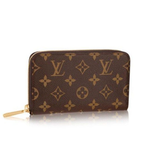 Replicas Louis Vuitton Zippy Compact Cartera Monogram Canvas M40499 Baratos Imitacion