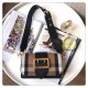 Replicas Burberry Hampshire Vintage Cross Body Bag A24581 negro Baratos Imitacion