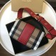 Replicas Burberry Hampshire Vintage Cross Body Bag A24581 rojo Baratos Imitacion