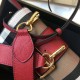 Replicas Burberry Hampshire Vintage Cross Body Bag A24581 rojo Baratos Imitacion