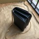 Replicas Burberry Bolso TB acolchado pequeño Monogram de piel de cordero negro Baratos Imitacion