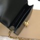 Replicas Burberry Belted TB Chain Bolsos Marrón Baratos Imitacion