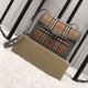 Replicas Bolso Bandolera Burberry Vintage Check Gris Baratos Imitacion