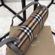 Replicas Bolso Bandolera Burberry Vintage Check Gris Baratos Imitacion