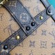 Replicas Louis Vuitton Pochette Trunk Verticale Monogram Reverse Canvas M67873 Baratos Imitacion