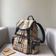 Replicas Burberry Medium Men Mochila Vintage Check and Icon Stripe Baratos Imitacion