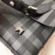 Replicas Burberry London Check Men Satchel Bag Bag Negro Baratos Imitacion