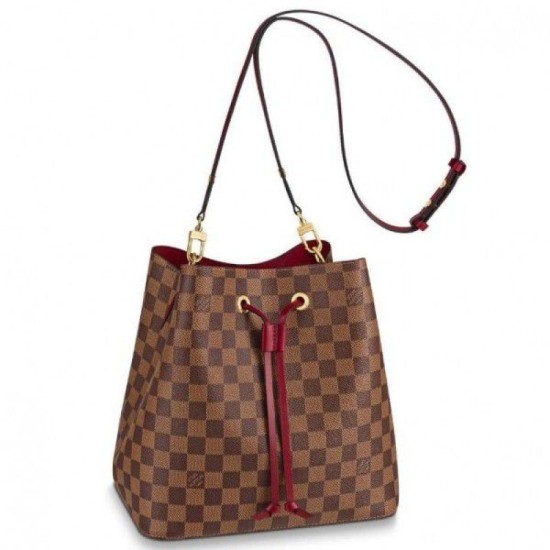 Replicas Louis Vuitton Bolso Neonoe Damier Ebene N40214 Baratos Imitacion