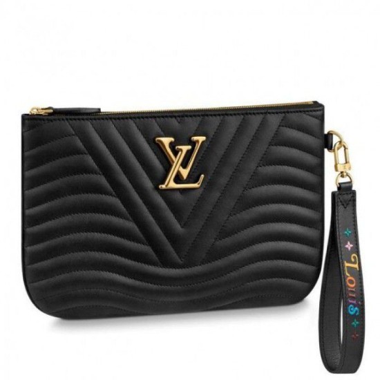 Replicas Louis Vuitton Bolsos New Wave Zip Pochette M63943 Baratos Imitacion