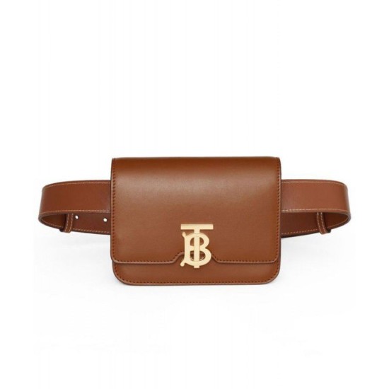 Replicas Burberry Belted TB Bag Café Baratos Imitacion