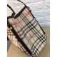 Replicas Burberry Classic Bolso tote pequeño Haymarket Check negro Baratos Imitacion