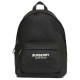 Replicas Burberry Logo Print Mochila de nylon negro Baratos Imitacion