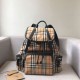 Replicas Burberry Medium Men Mochila Vintage Check and Icon Stripe Baratos Imitacion