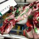 Replicas Gucci Pañuelo de seda con estampado de flora 65 x 185 cm rojo Baratos Imitacion