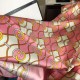 Replicas Gucci GG Silk Scarf 140 x 140 Rose Baratos Imitacion