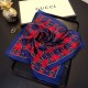 Replicas Gucci Classic Schawl 50 x 50 Azul Baratos Imitacion