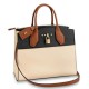 Replicas Louis Vuitton Beige City Steamer MM Tricolor Bolsa M53755 Baratos Imitacion