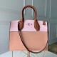 Replicas Louis Vuitton Beige City Steamer MM Tricolor Bolsa M53068 Baratos Imitacion