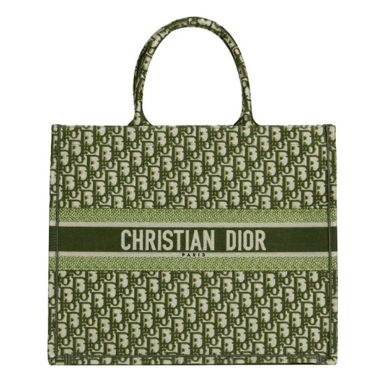 Replicas Bolsos Christian Dior Book Tote Imitacion M1286 Verde Baratos Imitacion