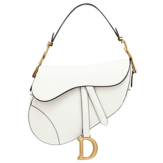 Replicas Bolsos Christian Dior Saddle Imitacion M0446 Blanco Baratos Imitacion