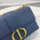 Replicas Christian Dior 93118 EPSOM asa Bolsa Azul Baratos Imitacion