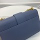 Replicas Christian Dior 93118 EPSOM asa Bolsa Azul Baratos Imitacion