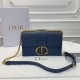 Replicas Christian Dior 93118 EPSOM asa Bolsa Azul Baratos Imitacion