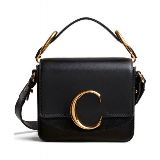 Replicas Bolso Chloe Mini C Negro Baratos Imitacion