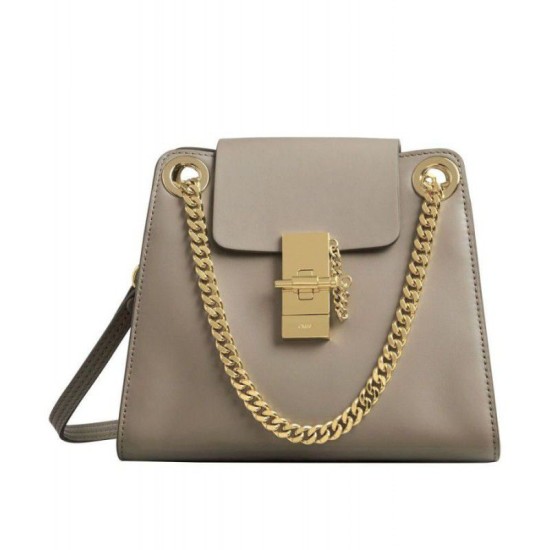 Replicas Bolso de hombro Chloe Mini Annie 19AS118 Gris Baratos Imitacion