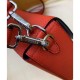 Replicas Bolso Fendi Baguette Grande de Cuero 8BR771 Rojo Baratos Imitacion